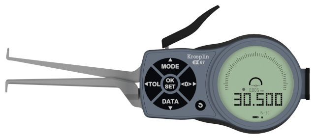 Calibration Quickprobe internal measuring gauge